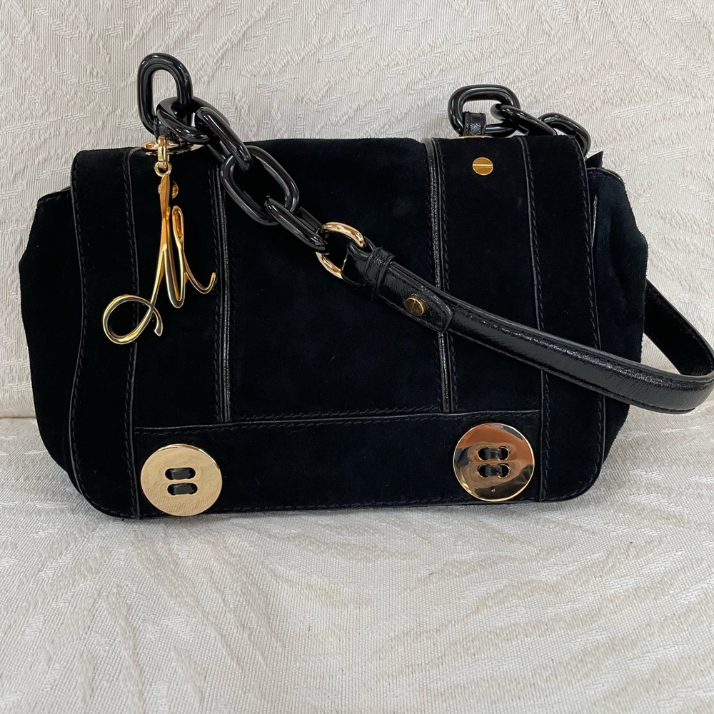 Brand New Milly Suede Shoulder Bag